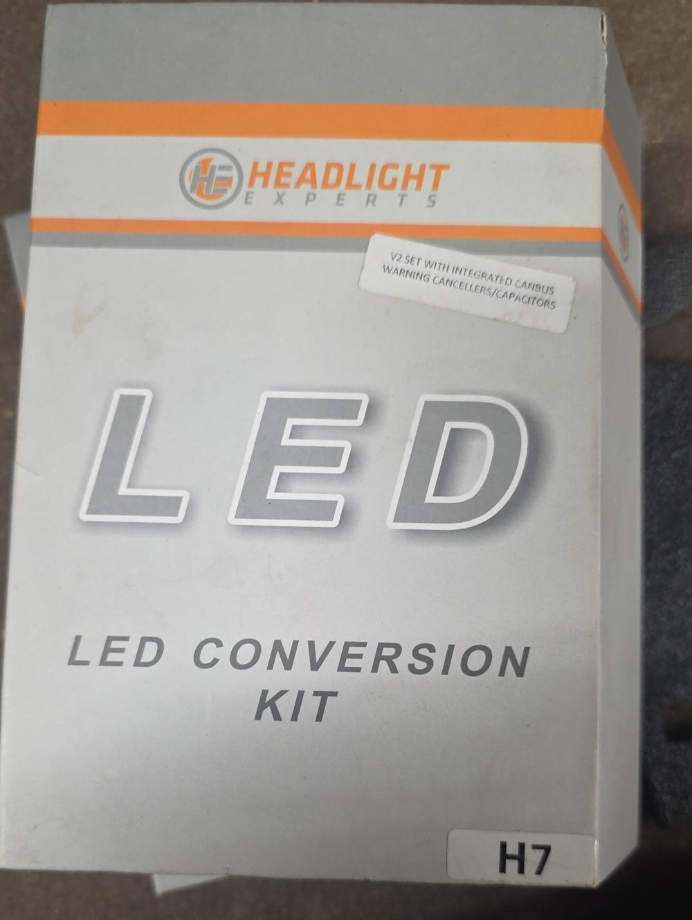 LED Conversion Kit H7 - Silver/Orange